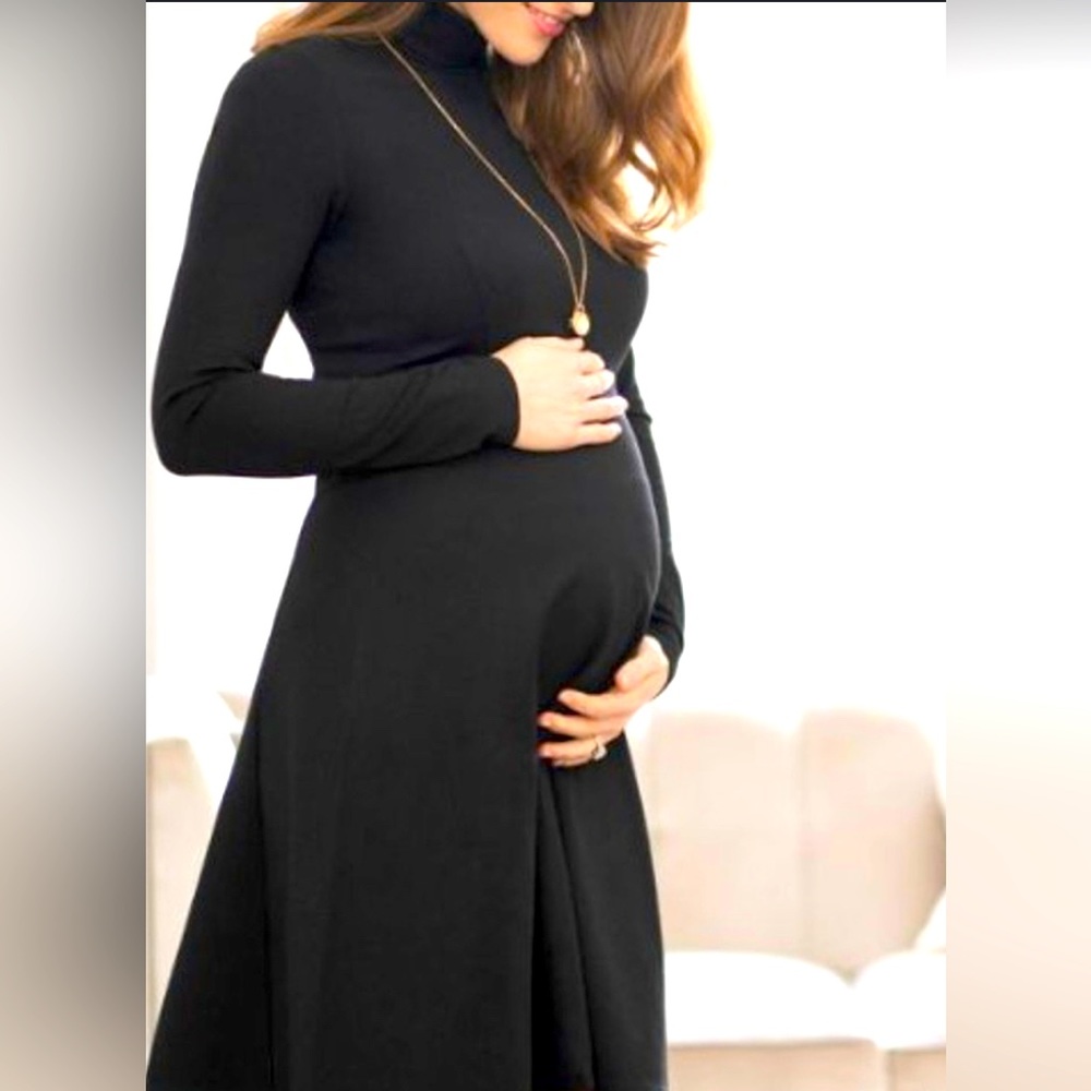 Black Seraphine maternity dress